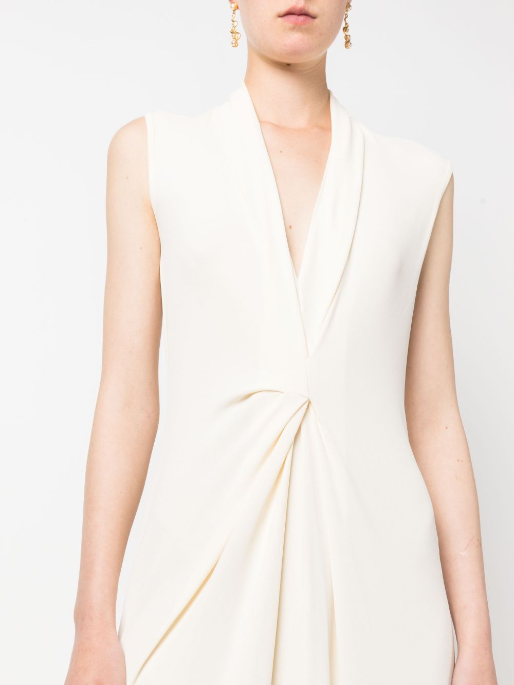 Erika Cavallini Semi-Couture Erika Cavallini Semi-Couture Dresses Cream