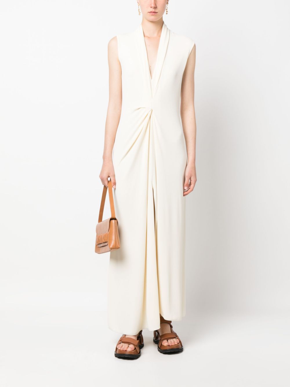 Erika Cavallini Semi-Couture Erika Cavallini Semi-Couture Dresses Cream