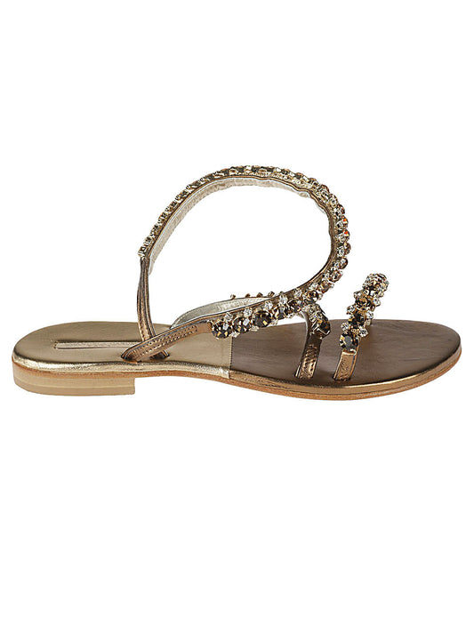 Emanuela Caruso Emanuela Caruso Sandals Golden