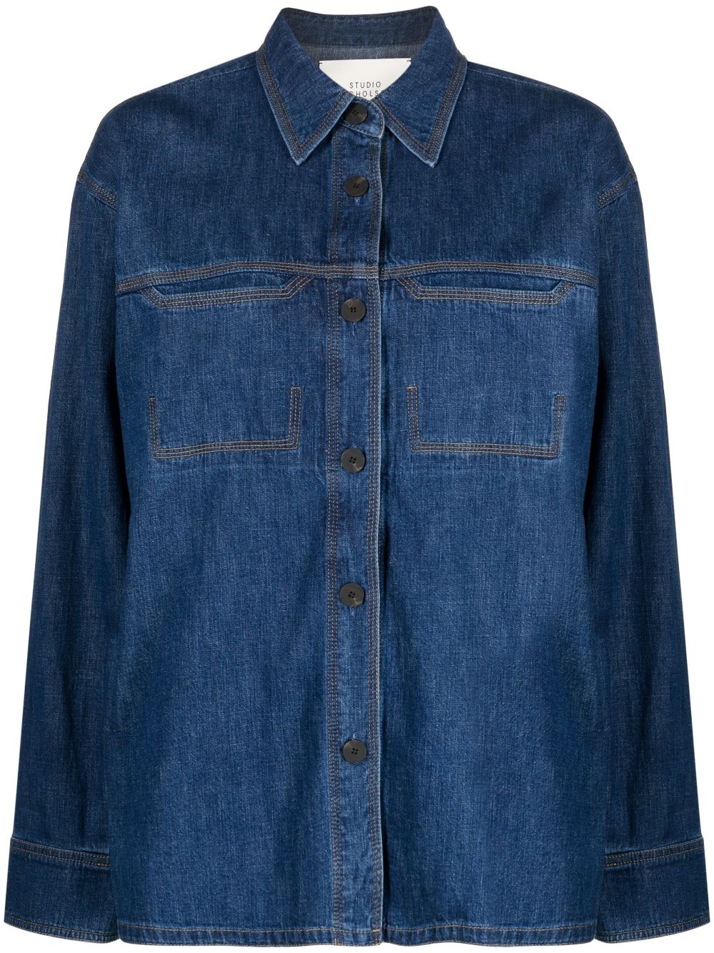 Studio Nicholson STUDIO NICHOLSON Shirts Blue