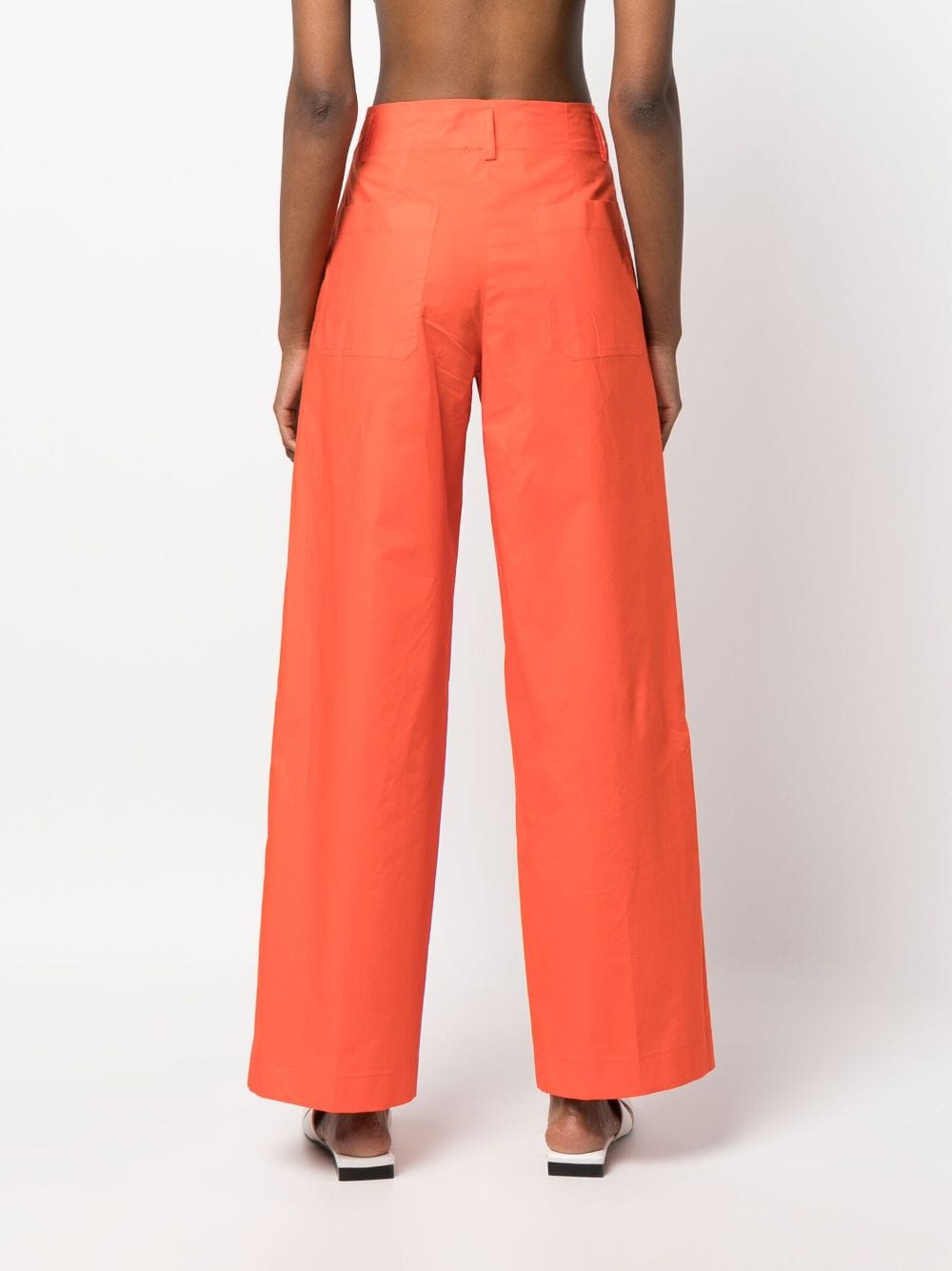 Erika Cavallini Semi-Couture Erika Cavallini Semi-Couture Trousers Red