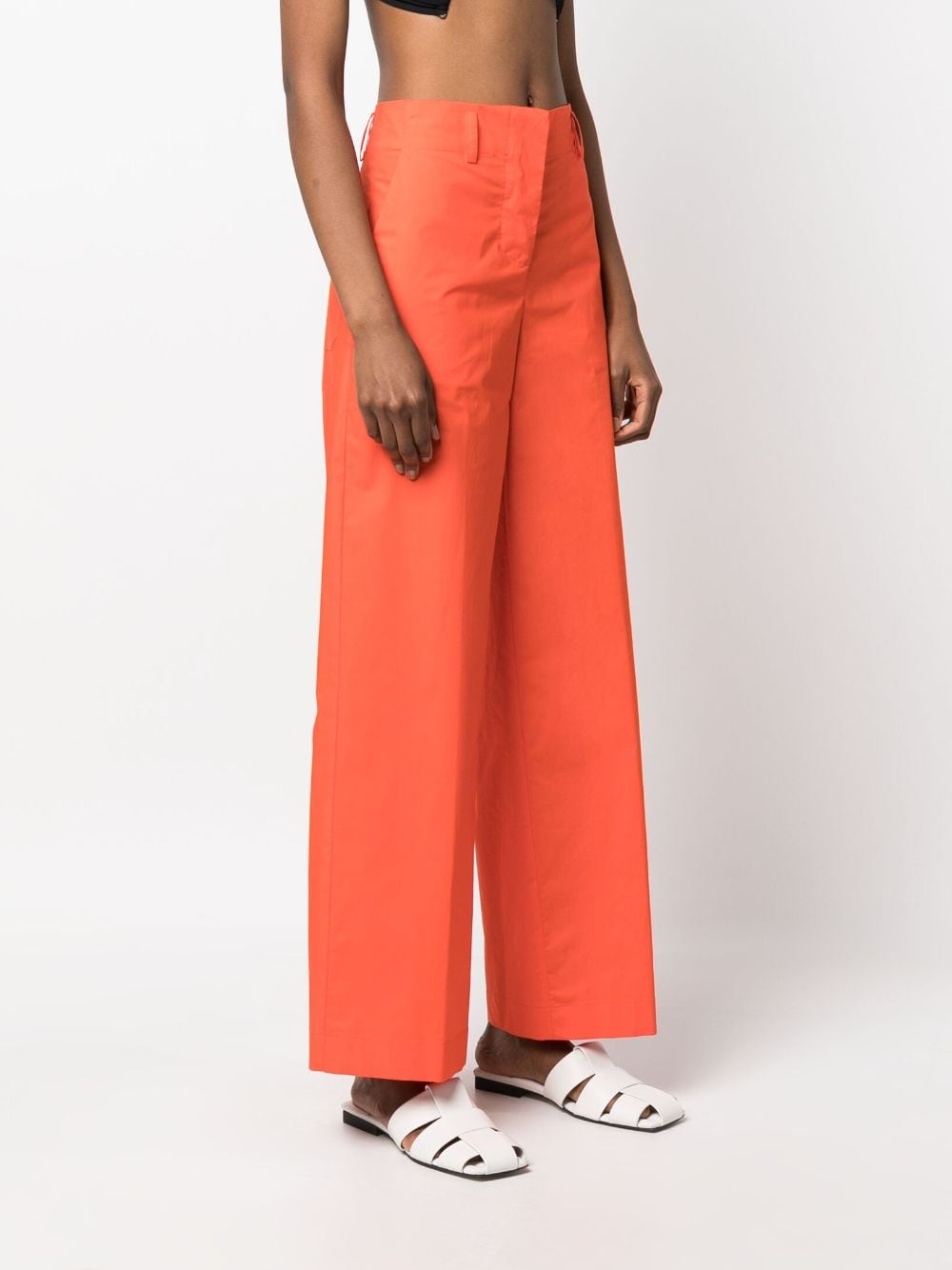 Erika Cavallini Semi-Couture Erika Cavallini Semi-Couture Trousers Red