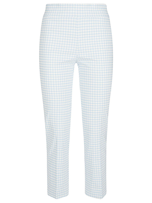 Avenue Montaigne AVENUE MONTAIGNE Trousers Clear Blue