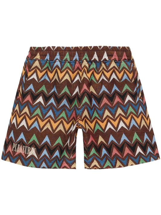 Pleasures Pleasures Shorts Brown