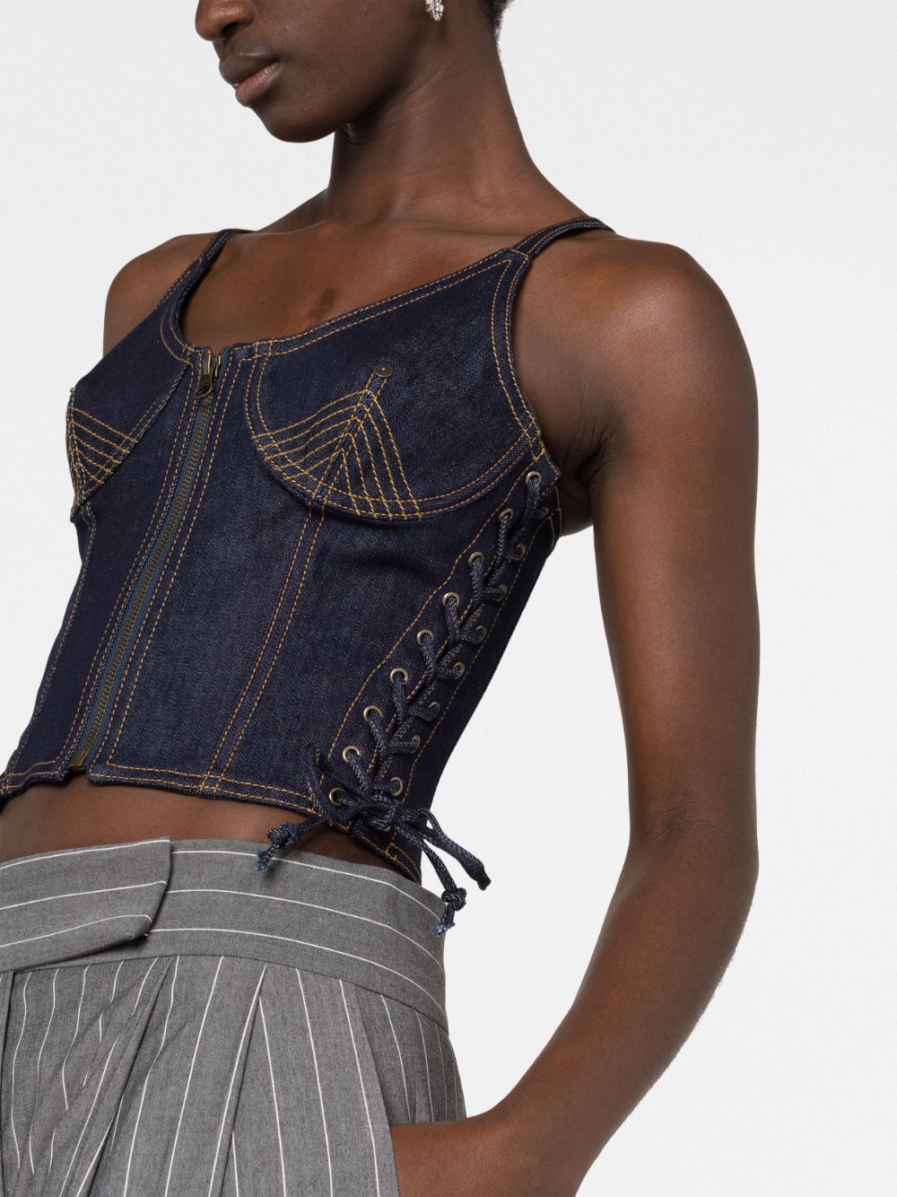 Jean Paul Gaultier JEAN PAUL GAULTIER Top Blue