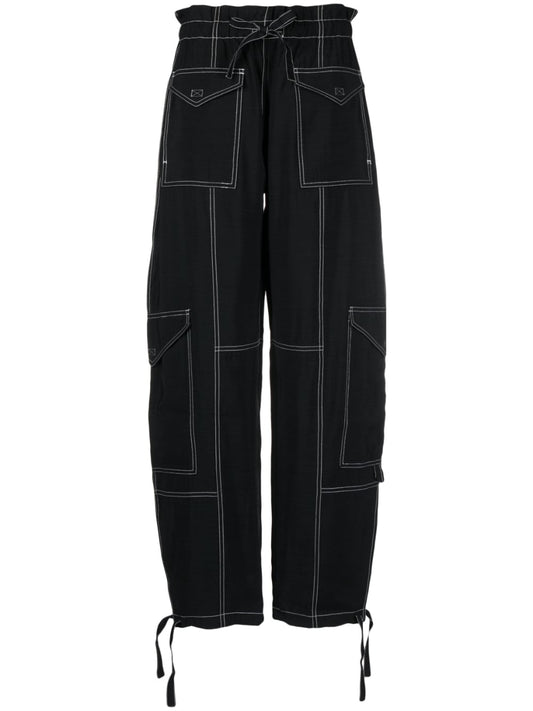 Ganni GANNI Trousers Black