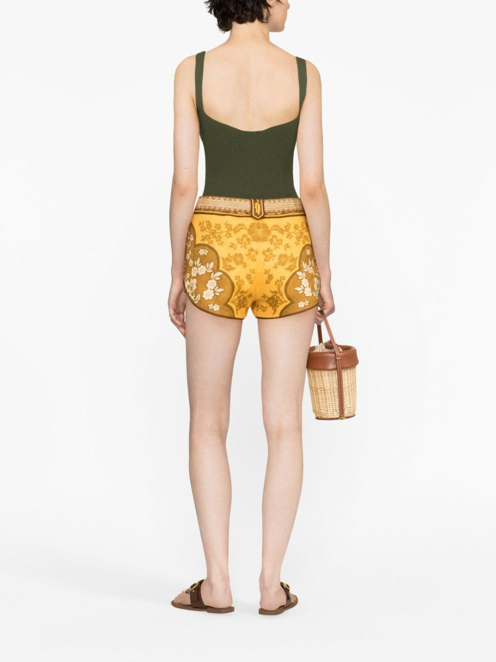 Zimmermann Zimmermann Shorts Brown