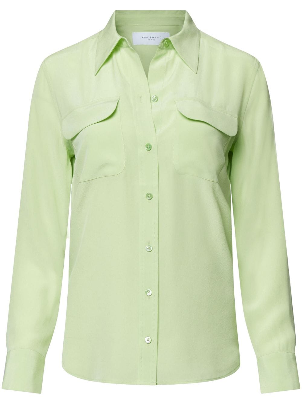 Equipment Equipment Shirts Green