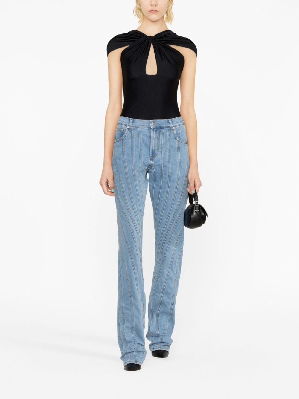 Mugler MUGLER Jeans Clear Blue