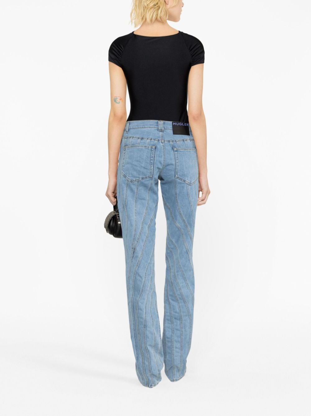 Mugler MUGLER Jeans Clear Blue