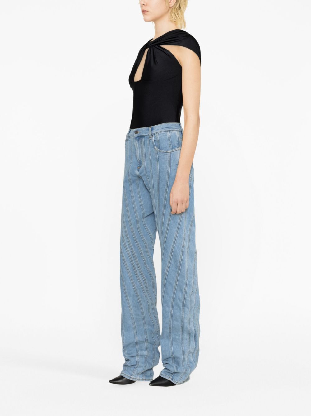 Mugler MUGLER Jeans Clear Blue