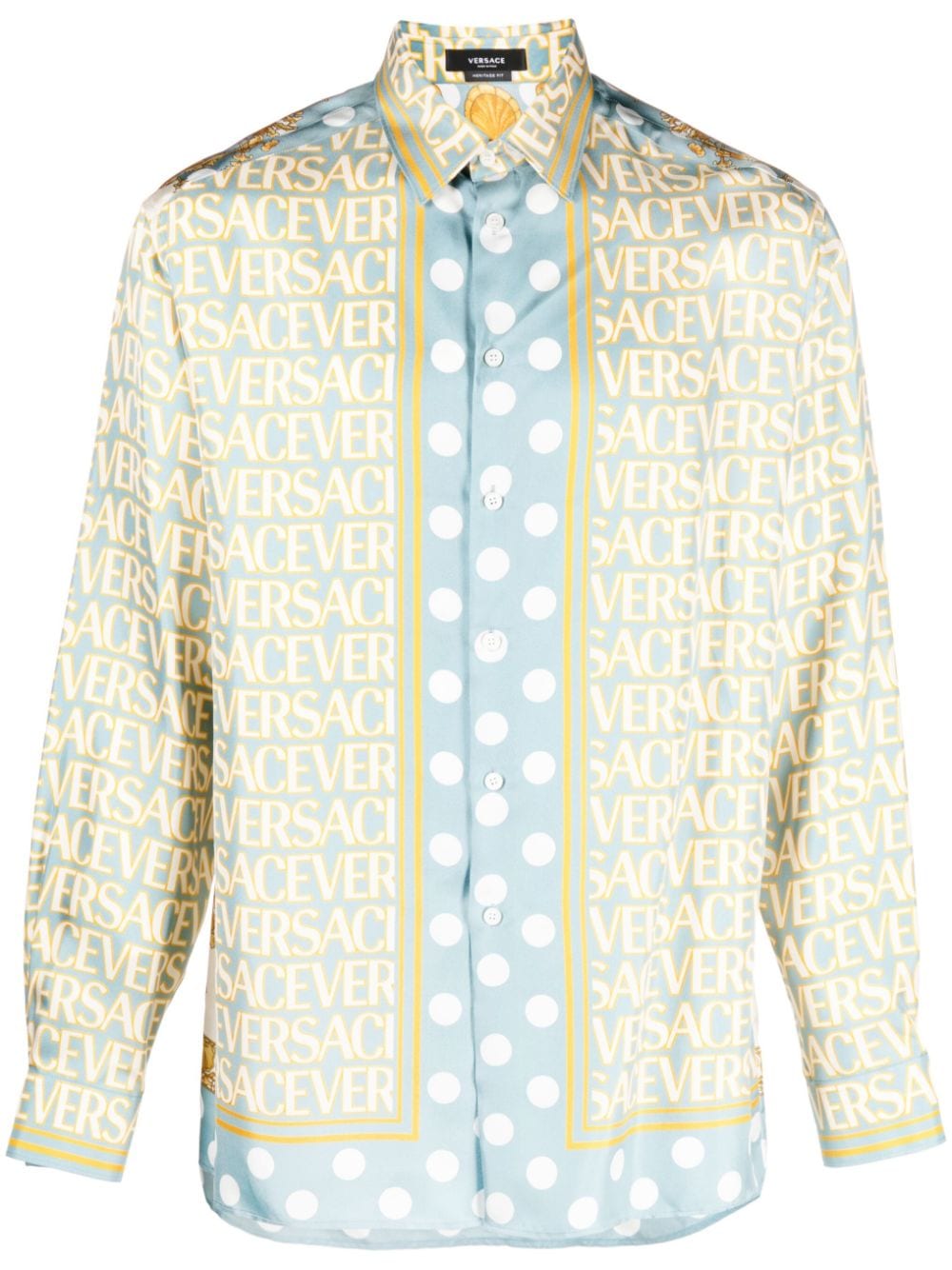 Versace La Vacanza VERSACE LA VACANZA Shirts Clear Blue