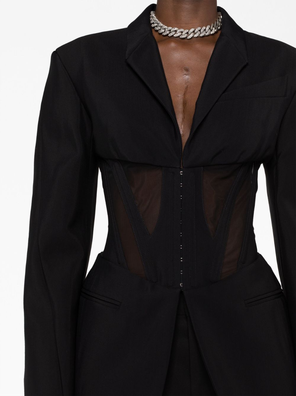 Mugler MUGLER Jackets Black