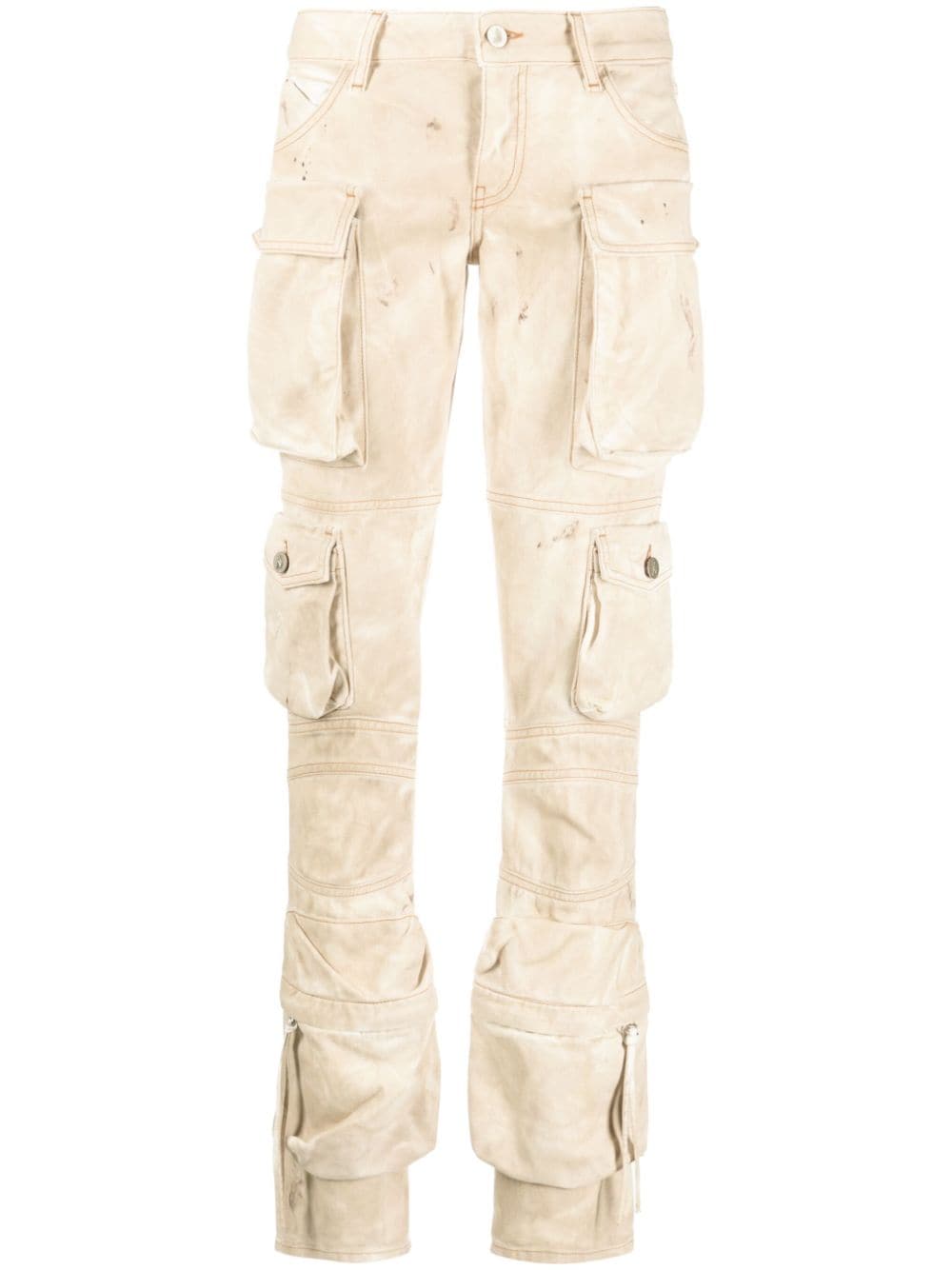 The Attico The Attico Trousers Beige