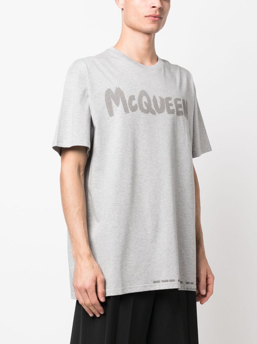 Alexander Mcqueen Alexander McQueen T-shirts and Polos Grey