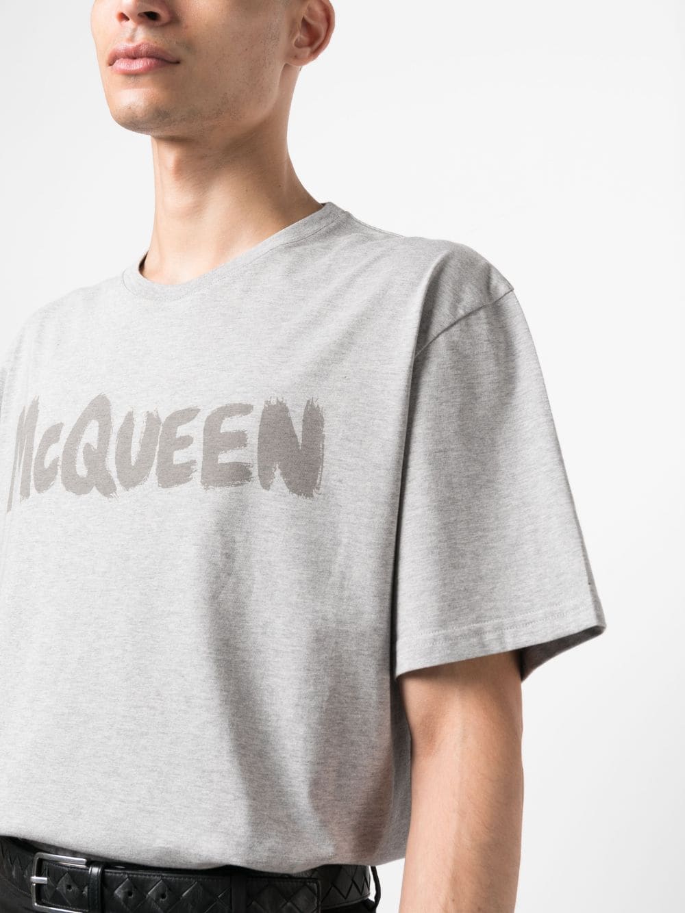 Alexander Mcqueen Alexander McQueen T-shirts and Polos Grey