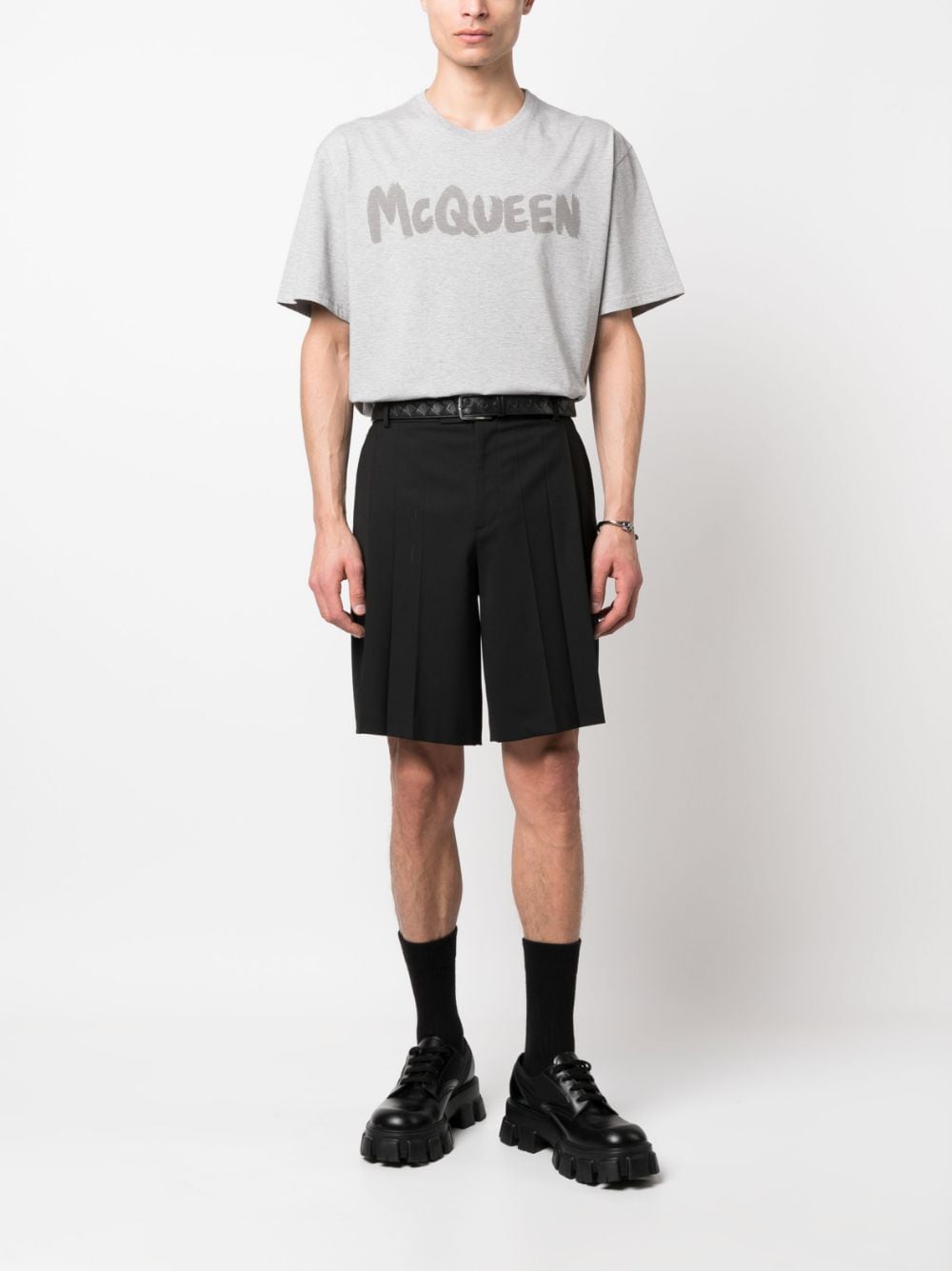 Alexander Mcqueen Alexander McQueen T-shirts and Polos Grey