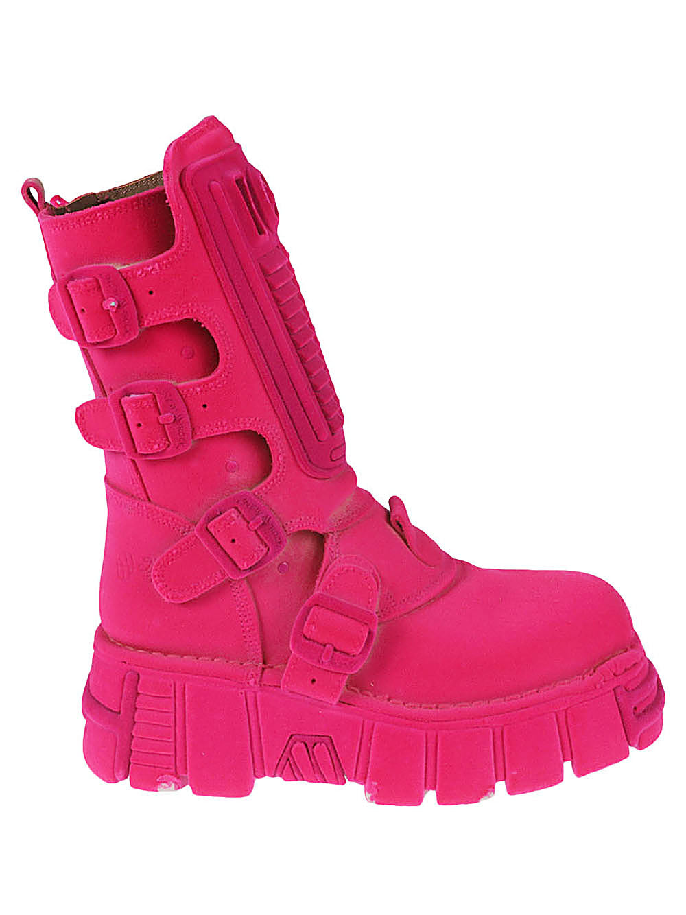 New Rock New Rock Boots Fuchsia