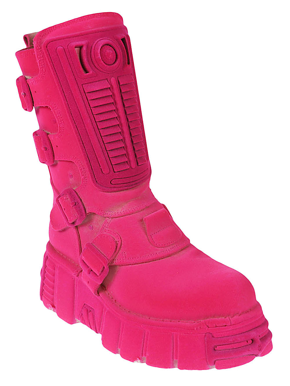 New Rock New Rock Boots Fuchsia