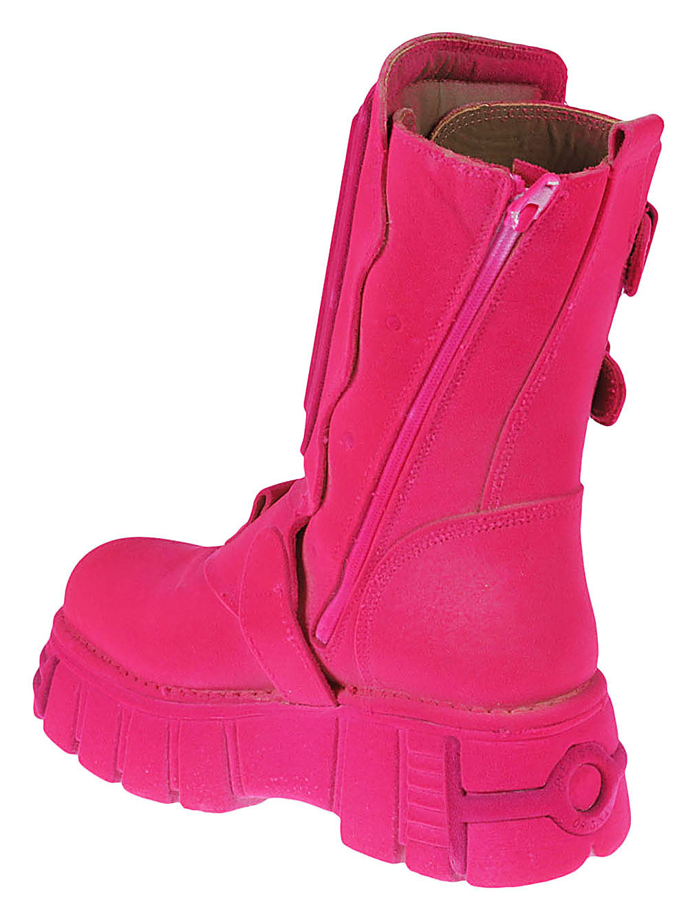 New Rock New Rock Boots Fuchsia