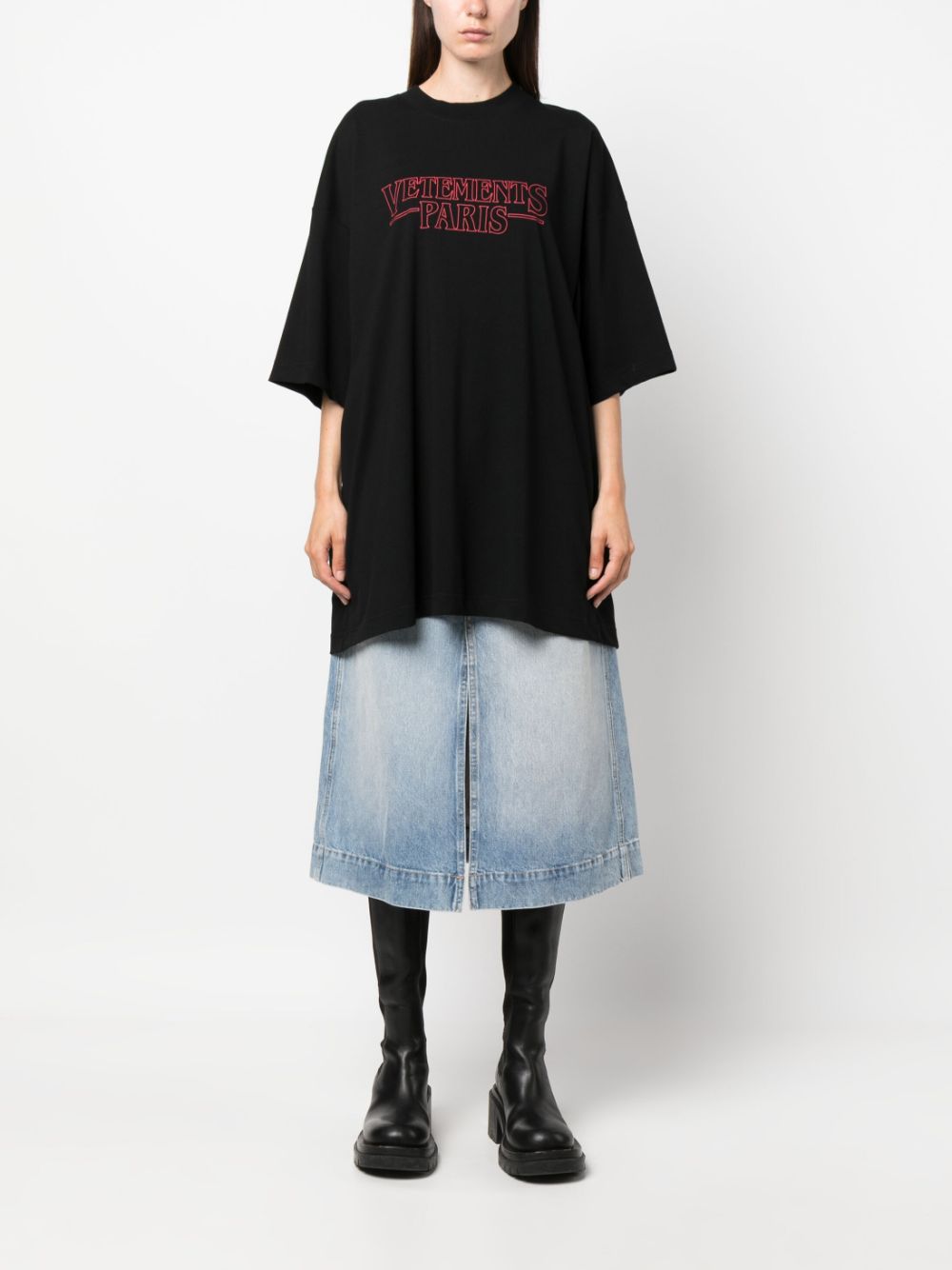 Vetements Vetements T-shirts and Polos Black