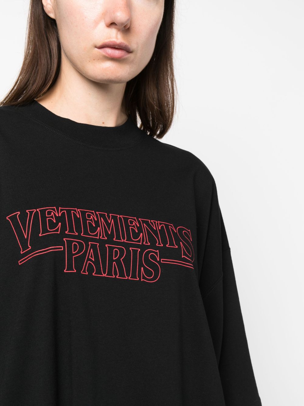 Vetements Vetements T-shirts and Polos Black