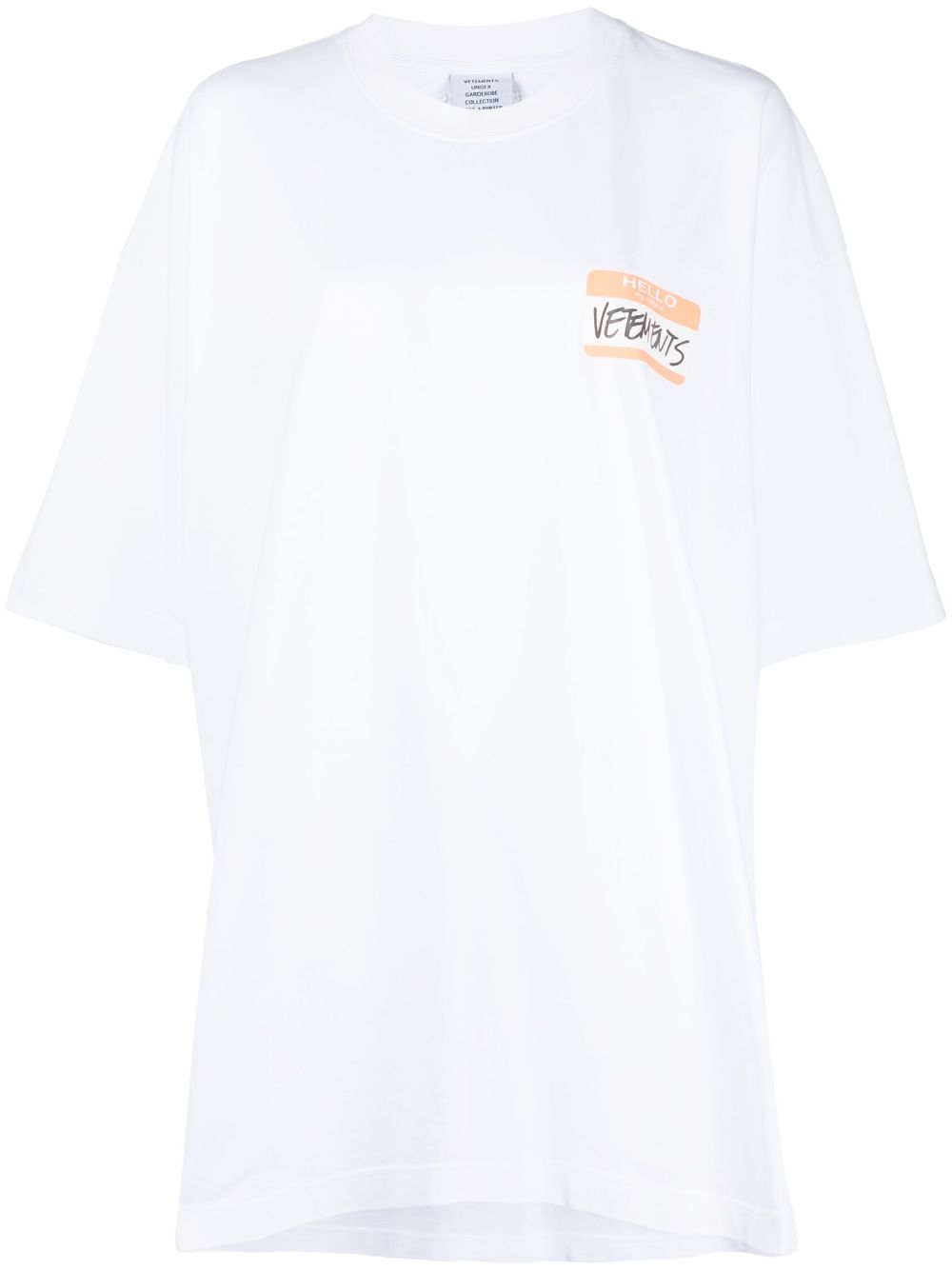 Vetements Vetements T-shirts and Polos White