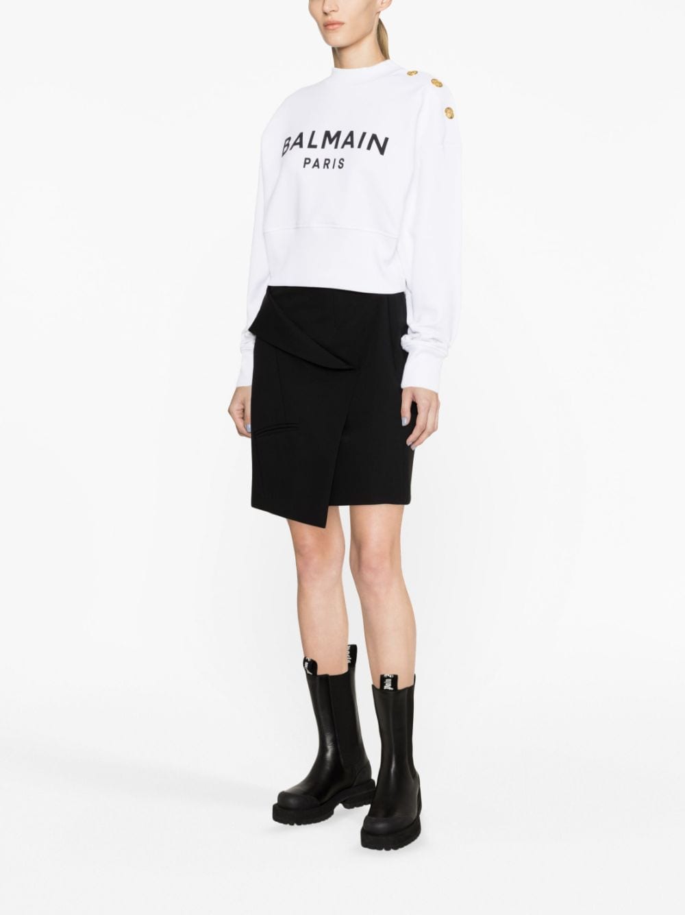 Balmain Balmain Sweaters White