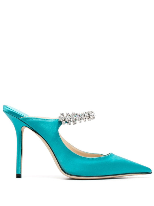 Jimmy Choo Jimmy Choo With Heel Clear Blue