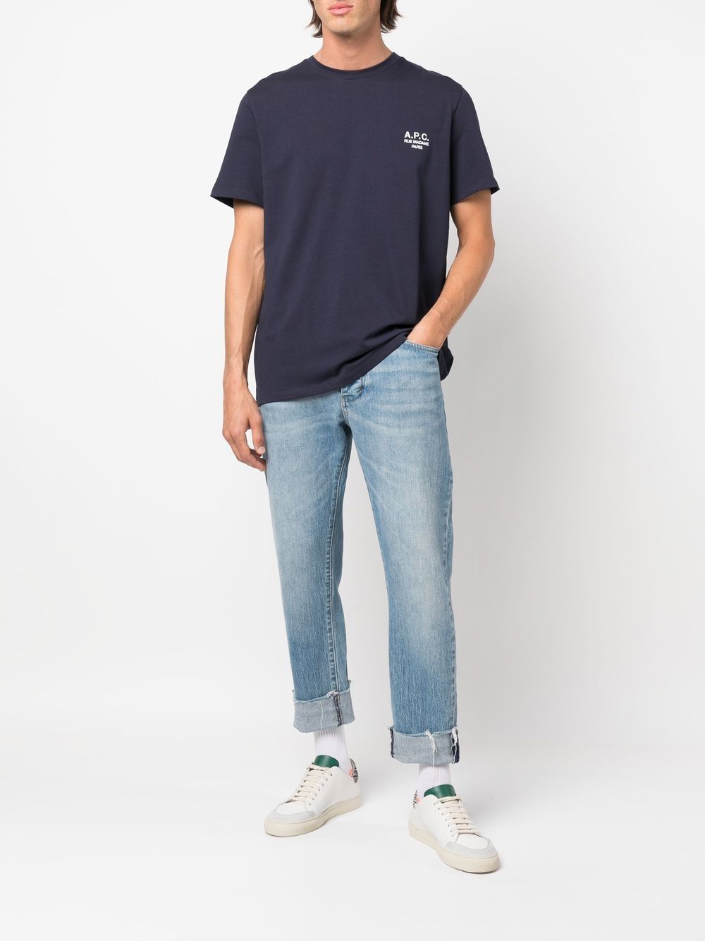 A.P.C. A.P.C. T-shirts and Polos Blue