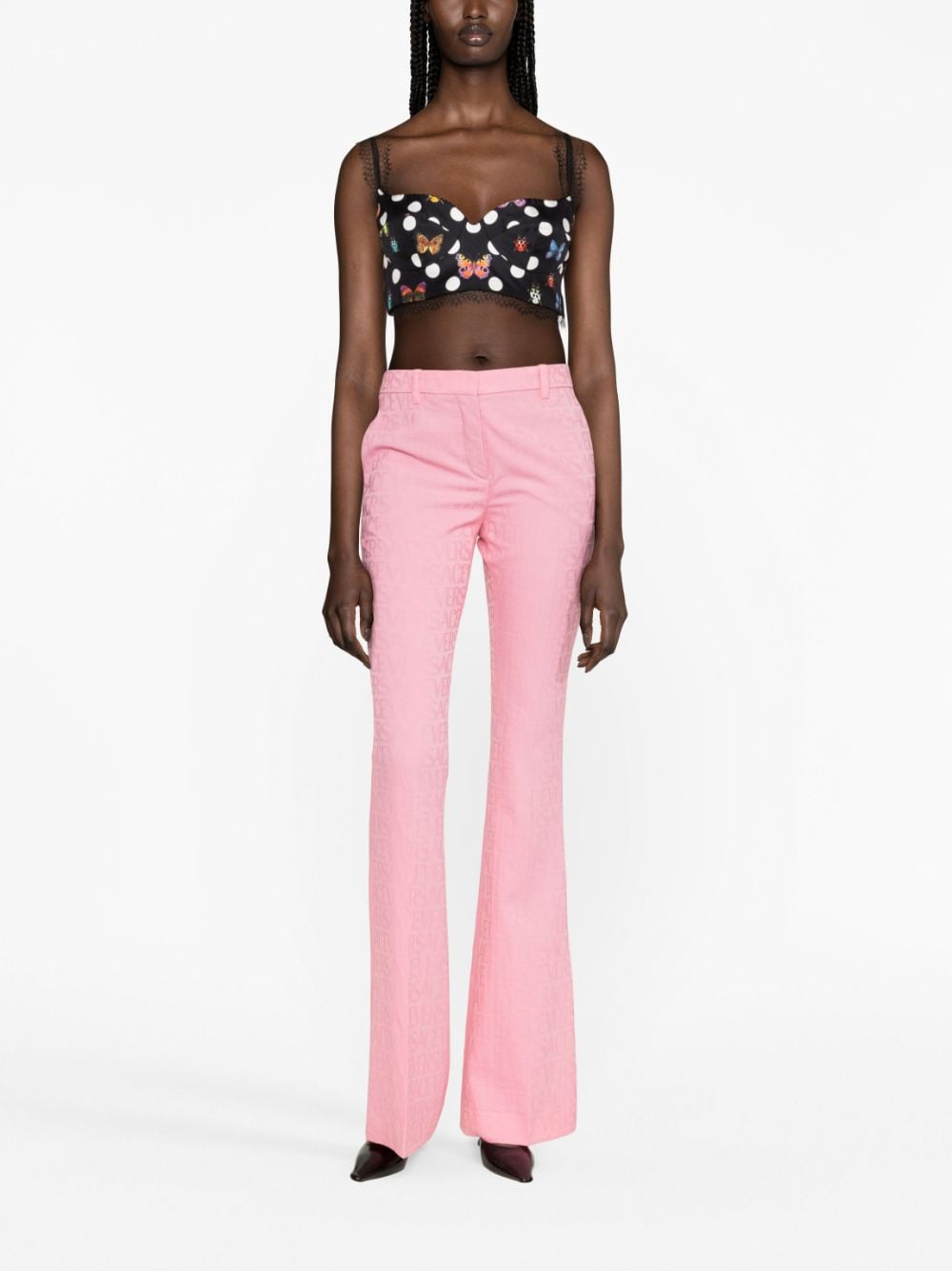 Versace La Vacanza VERSACE LA VACANZA Trousers Pink