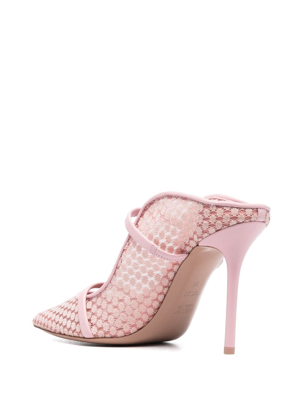 Malone Souliers Malone Souliers With Heel Pink