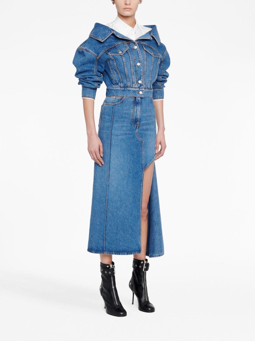 Alexander Mcqueen Alexander McQueen Skirts Blue