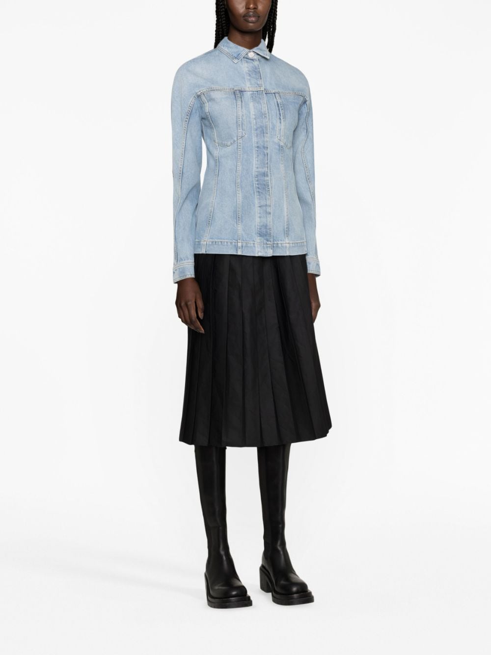 Alaia Alaia Coats Clear Blue