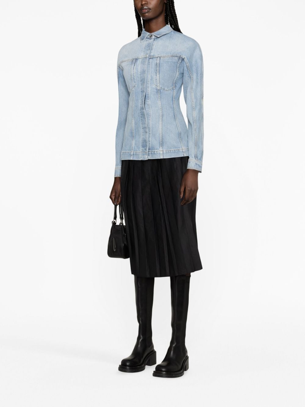 Alaia Alaia Coats Clear Blue