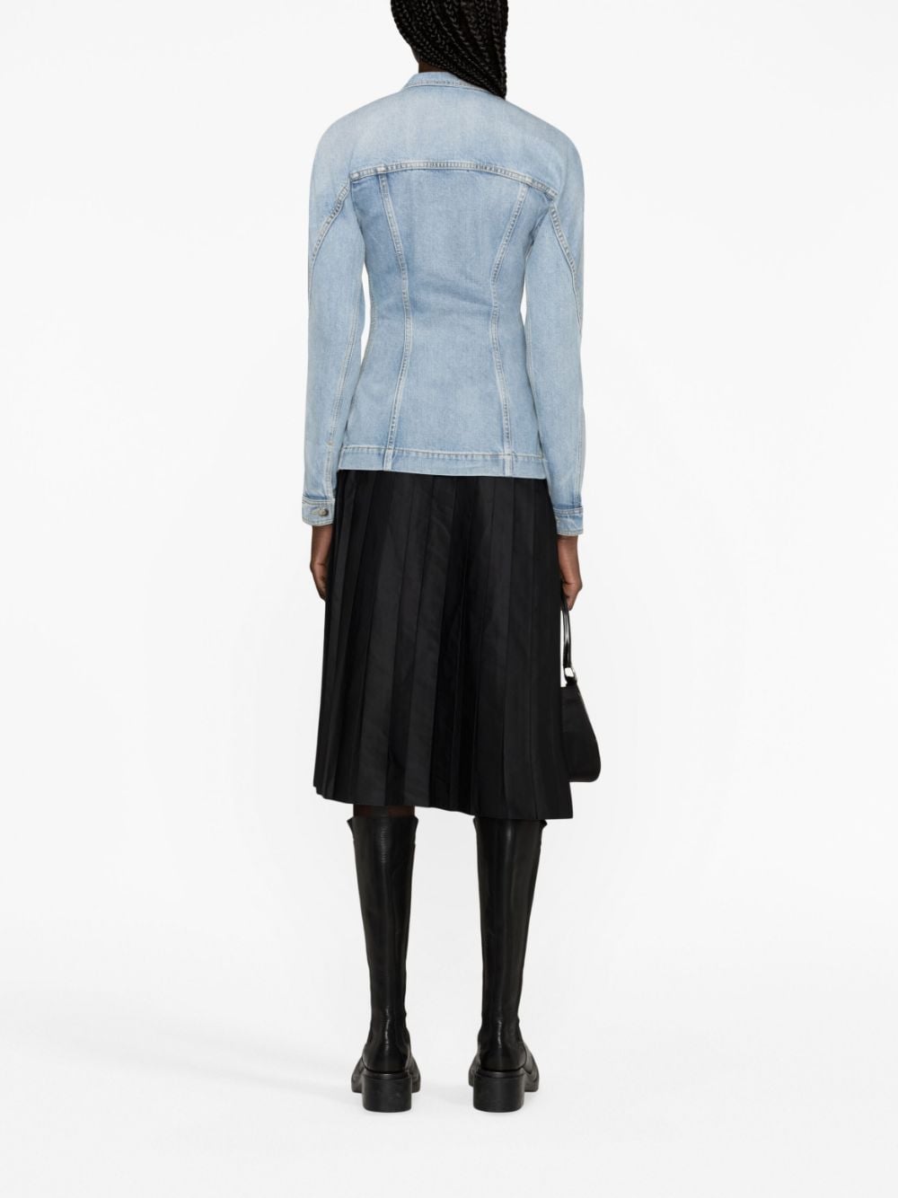 Alaia Alaia Coats Clear Blue