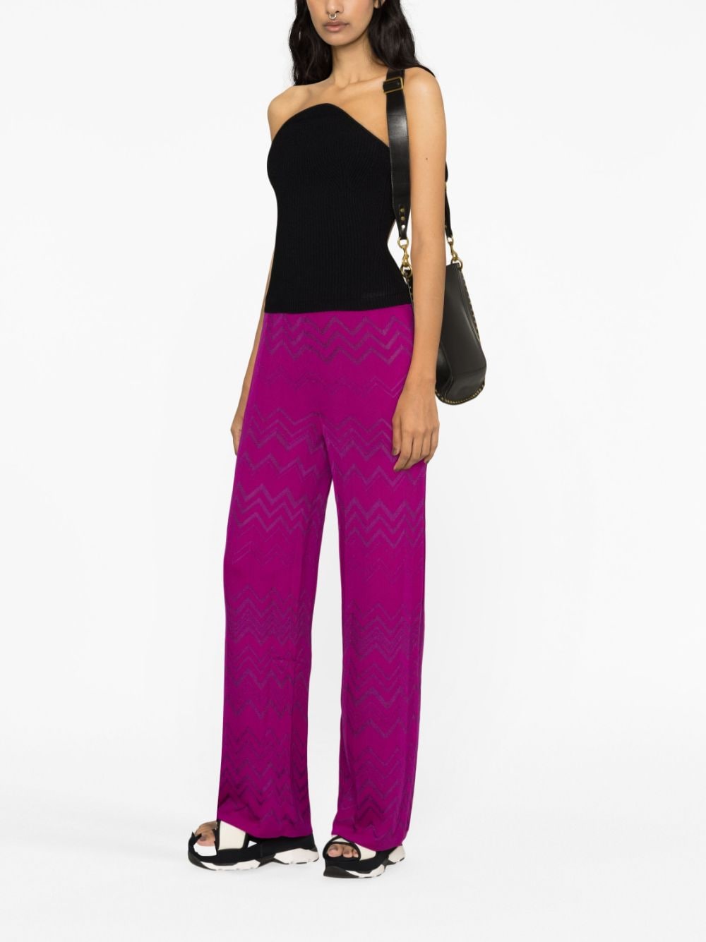 Missoni Missoni Trousers Purple