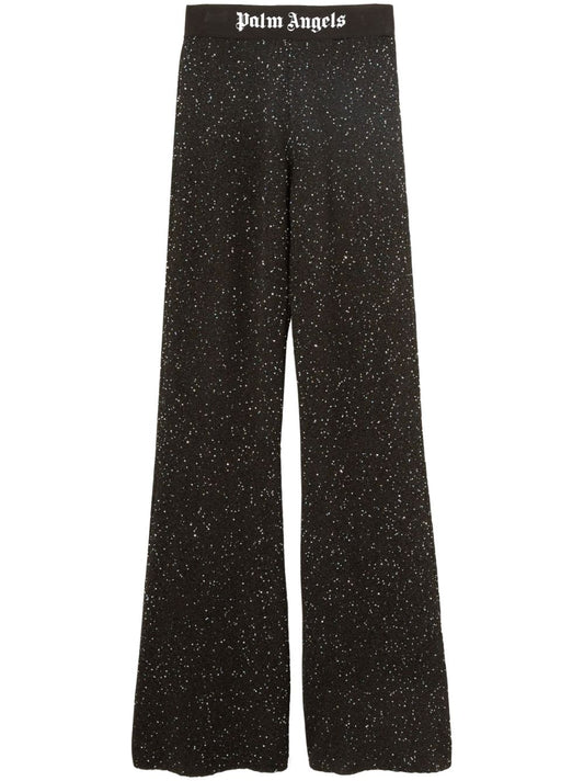 Palm Angels Palm Angels Trousers Black