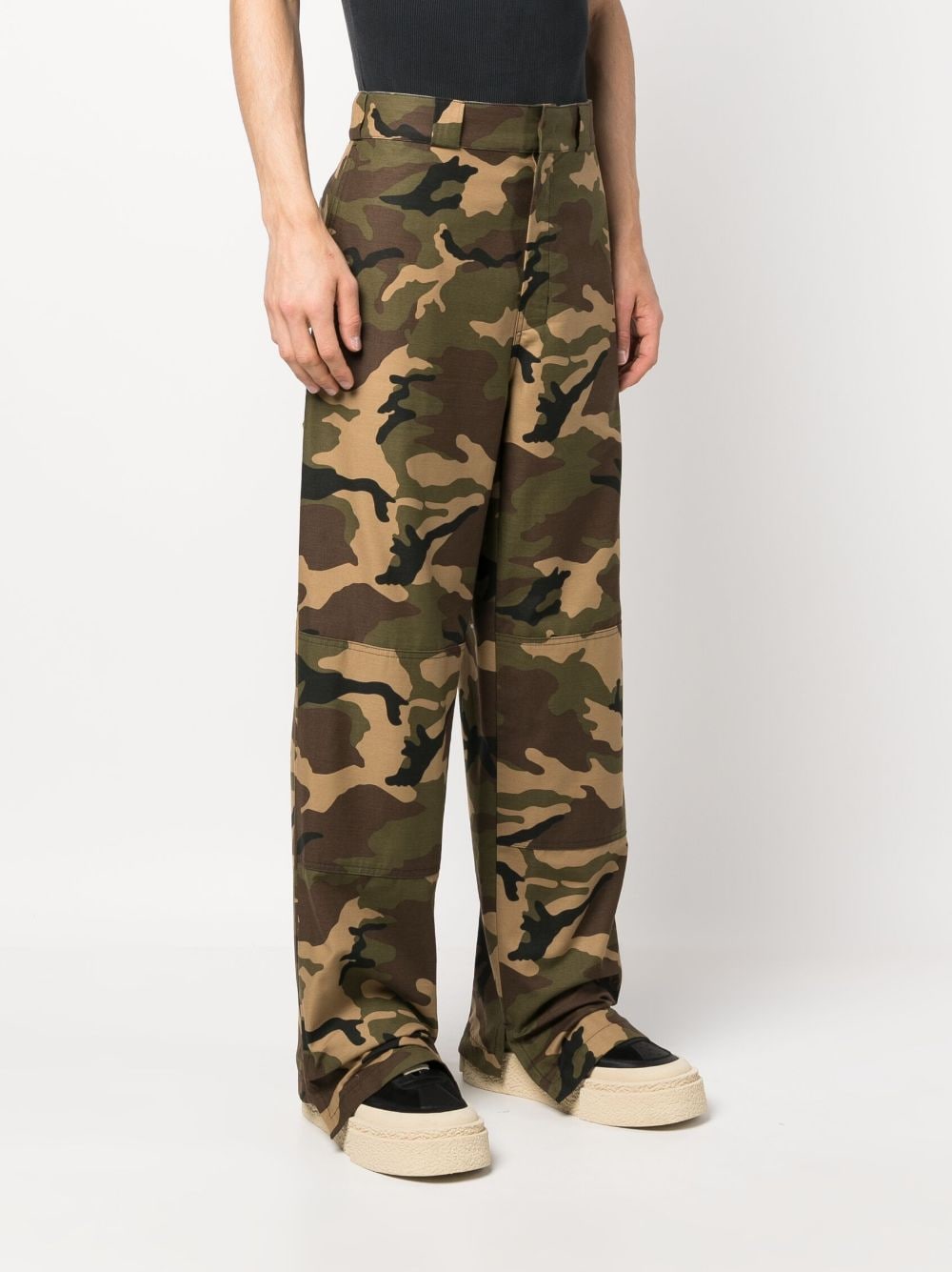 Palm Angels Palm Angels Trousers Green