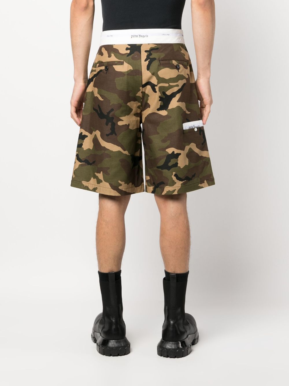 Palm Angels Palm Angels Shorts Green