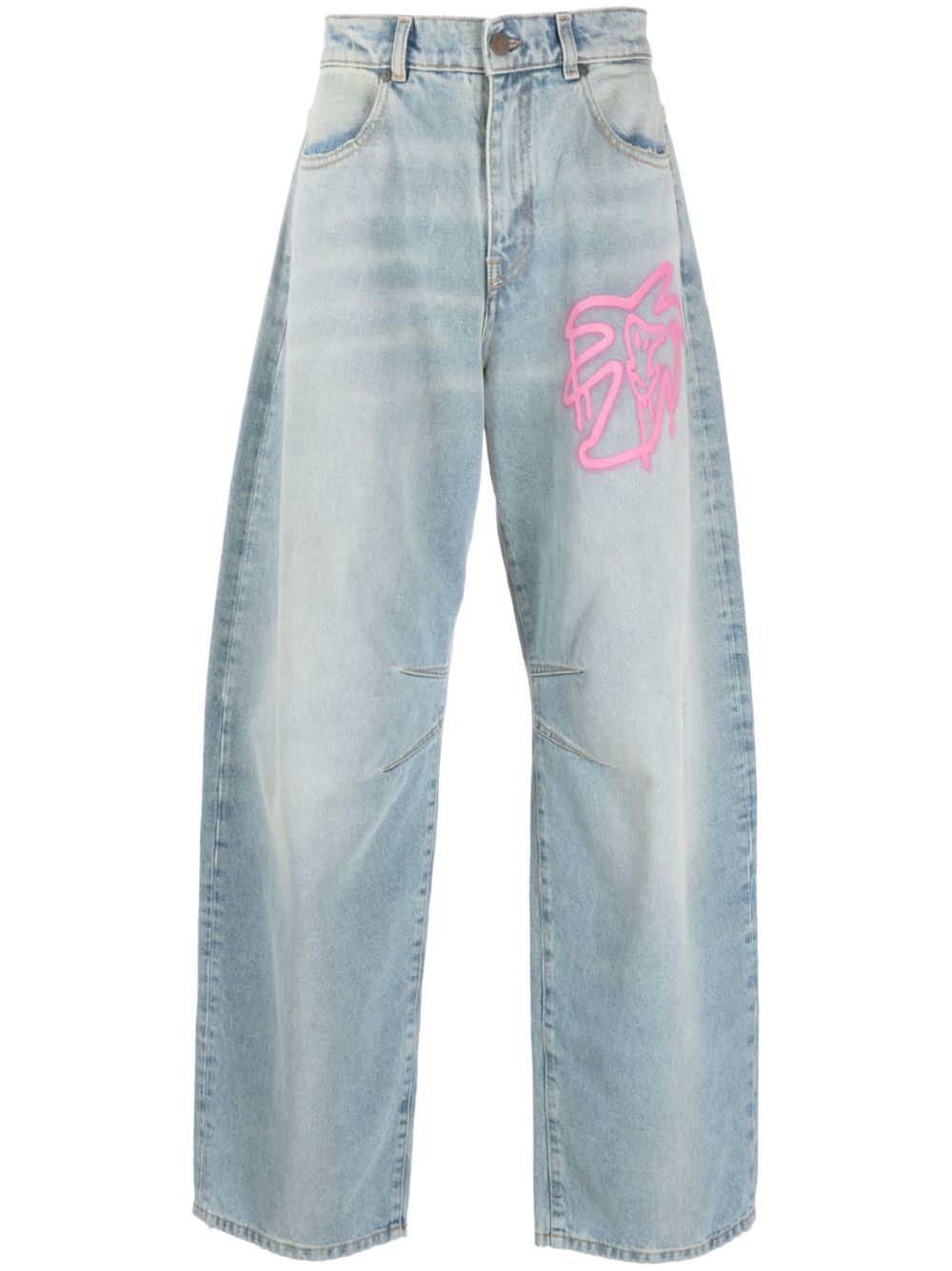 Palm Angels Palm Angels Trousers Blue