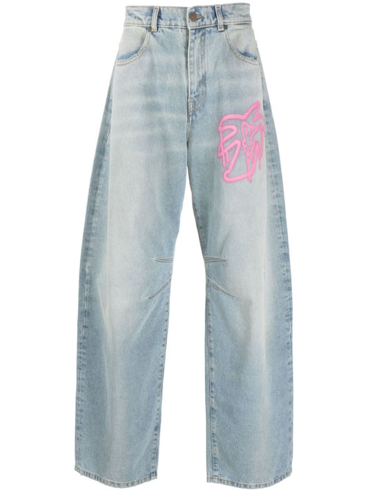 Palm Angels Palm Angels Trousers Blue