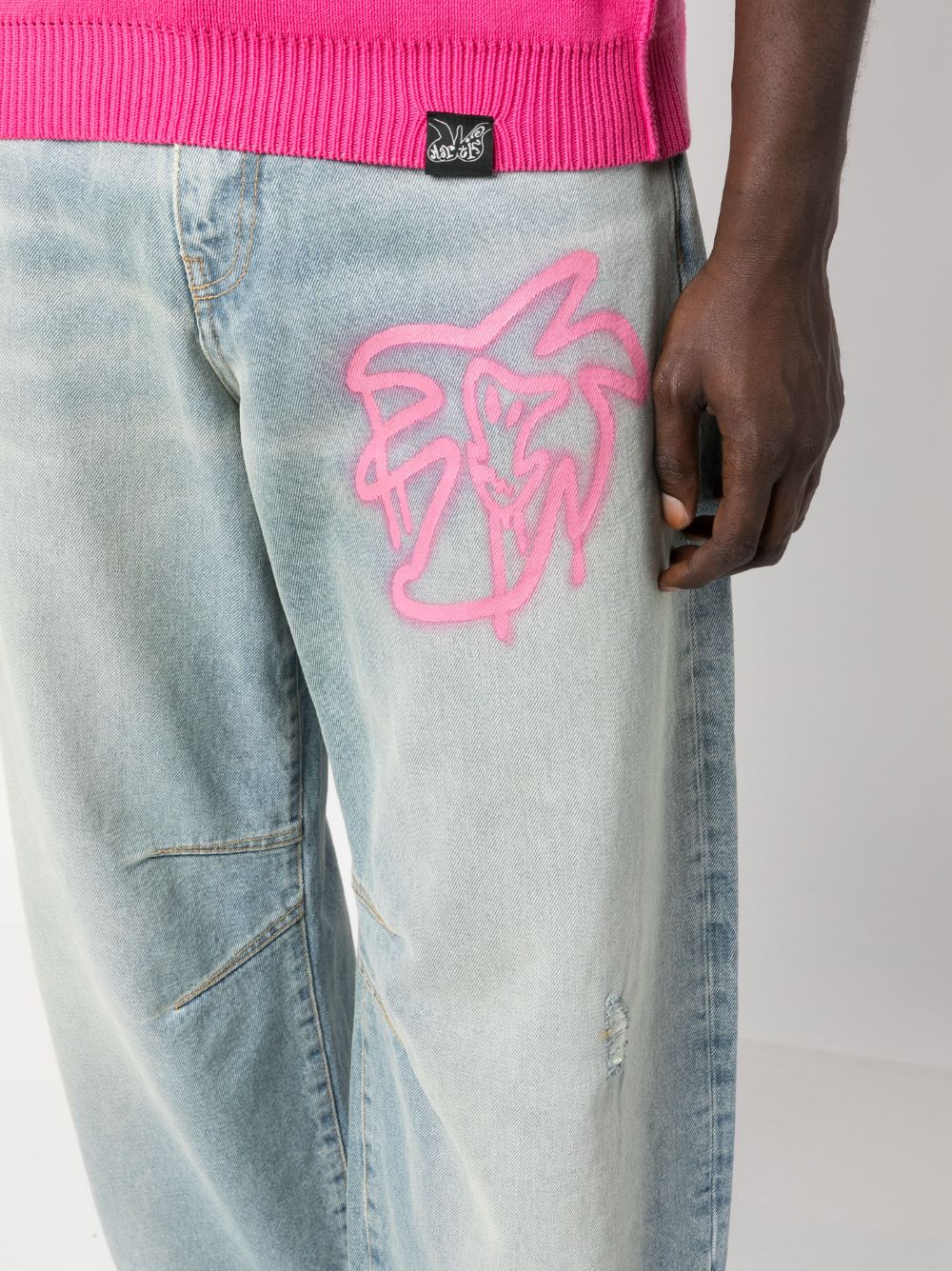 Palm Angels Palm Angels Trousers Blue