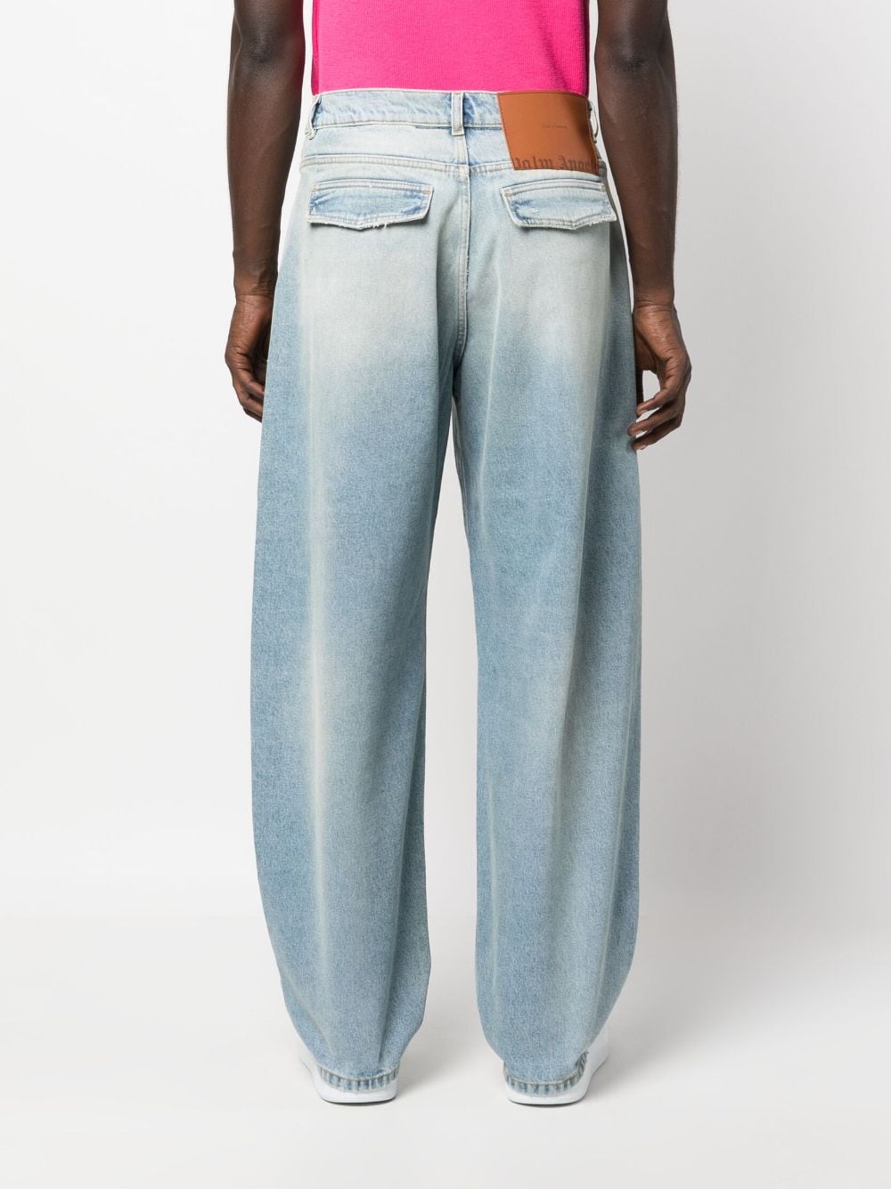 Palm Angels Palm Angels Trousers Blue