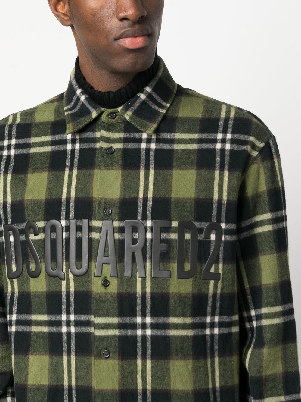 قمصان Dsquared2 Dsquared2 باللون الأخضر