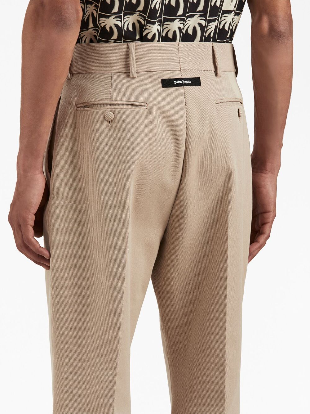 Palm Angels Palm Angels Trousers Beige