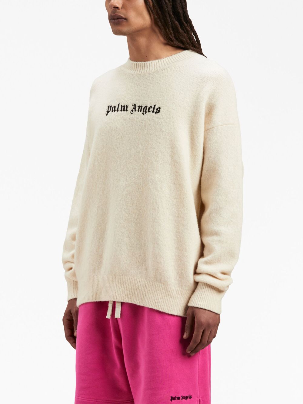 Palm Angels Palm Angels Sweaters White