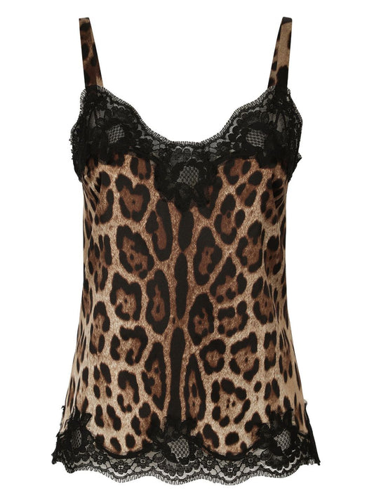 Dolce & Gabbana Dolce & Gabbana Top Brown