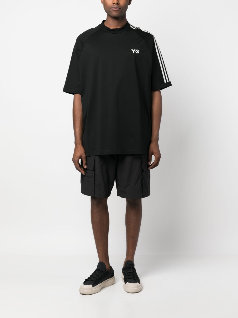 Y-3 Y-3 T-shirts and Polos Black