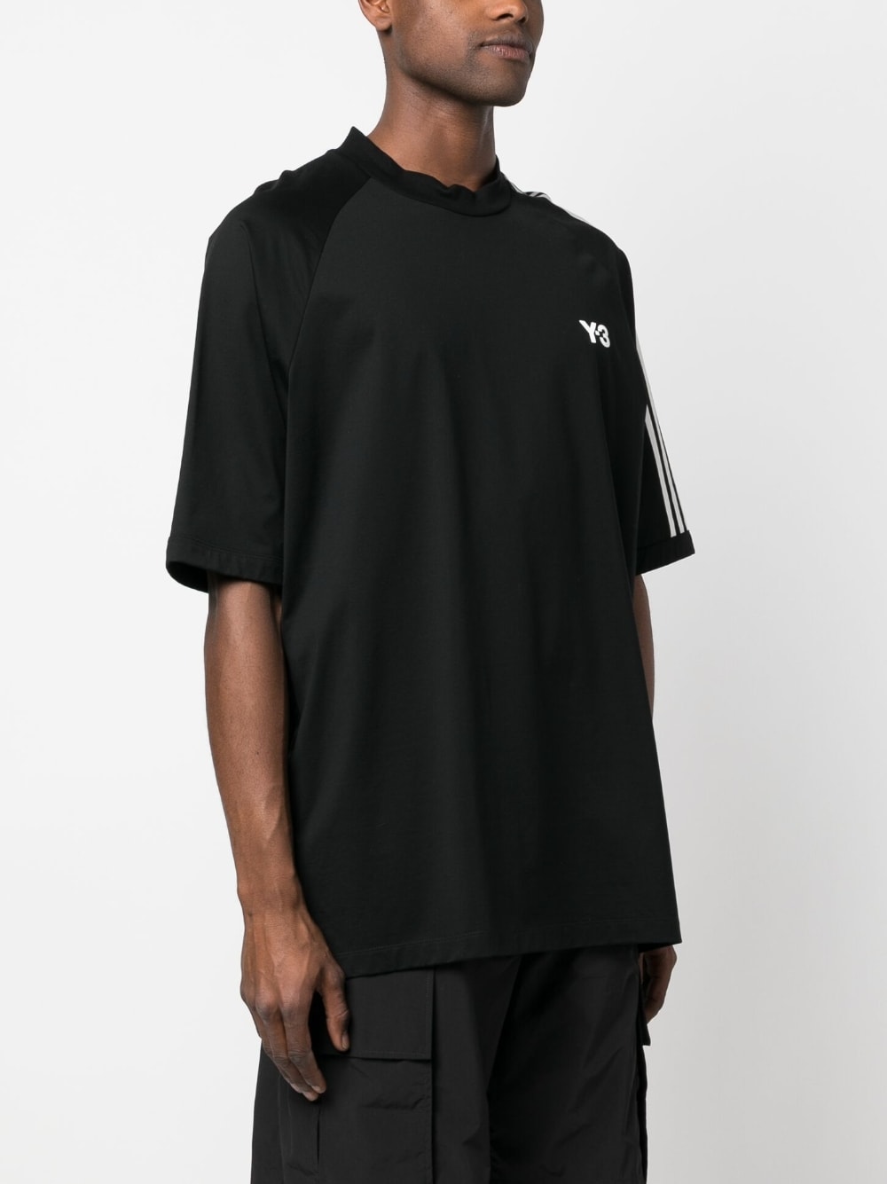 Y-3 Y-3 T-shirts and Polos Black